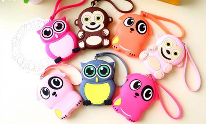 工廠定制IP衍生品之硅膠零錢包