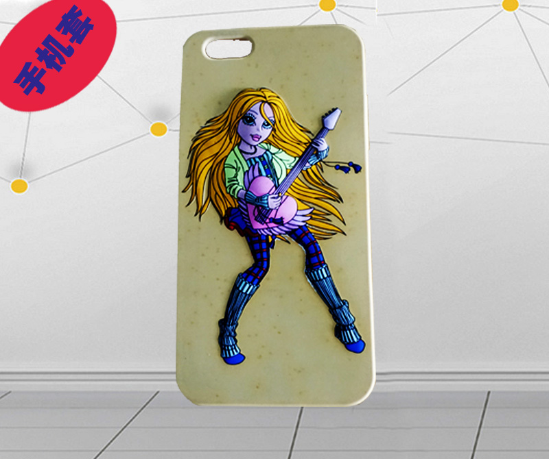 卡通硅膠手機套