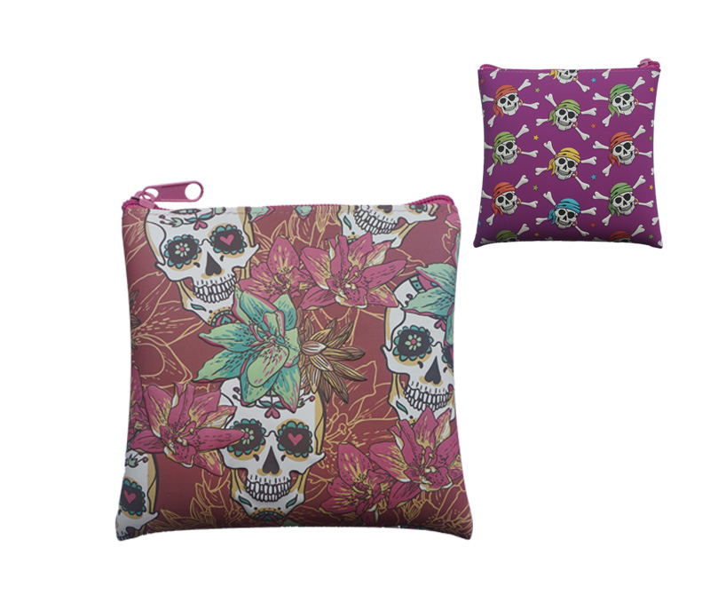 飾品拉鏈硅膠鑰匙包