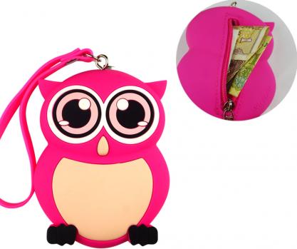 卡通硅膠鑰匙包