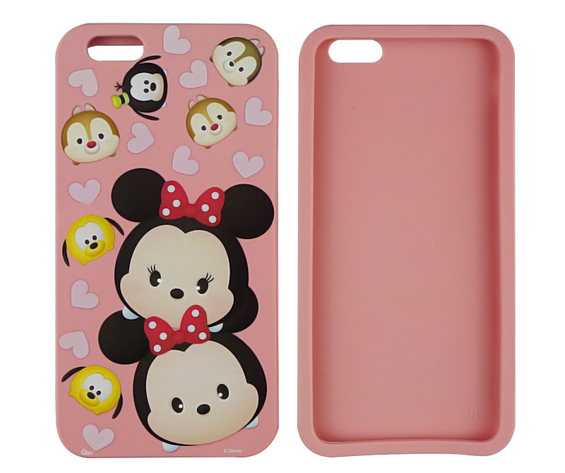 工廠定制迪士尼硅膠手機套