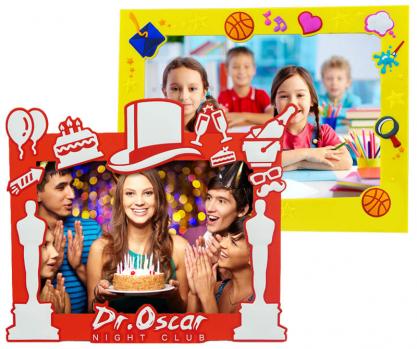 促銷(xiāo)禮品pvc軟膠相框定制